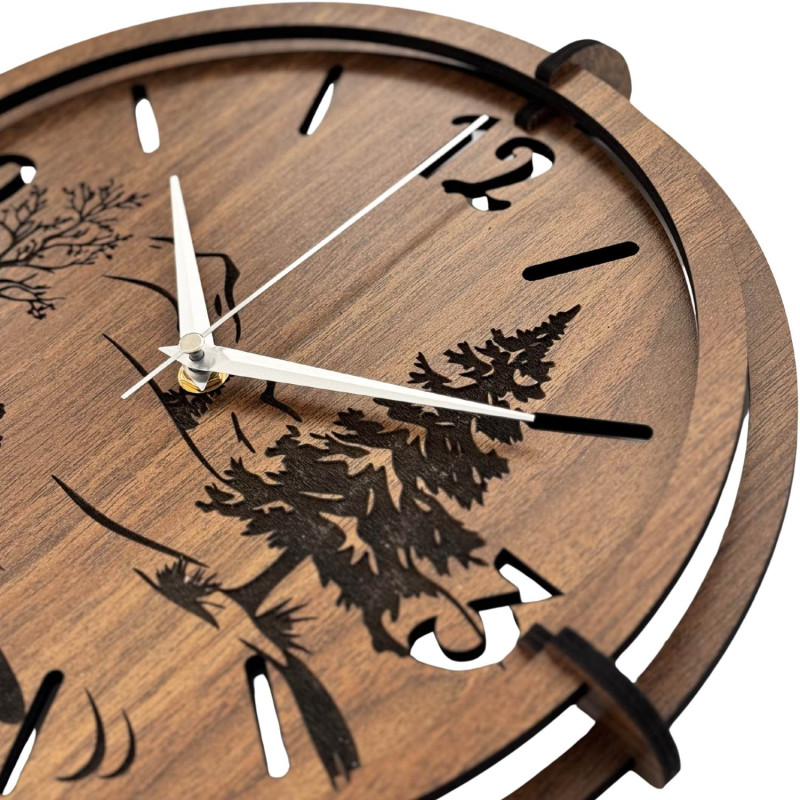 Naturalny design wprowadza spokój i harmonijną atmosferę do przestrzeni.