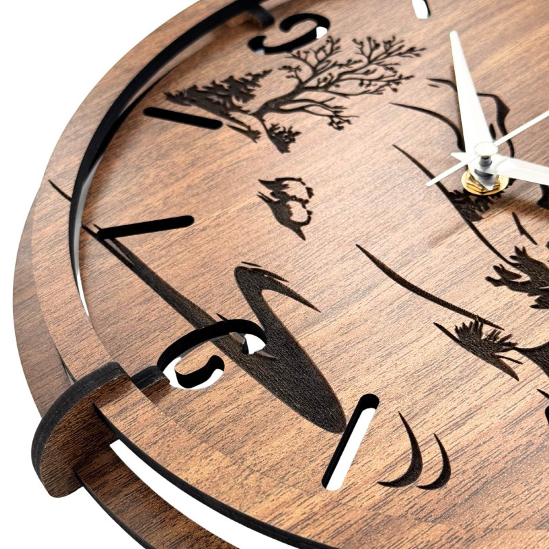 Naturalny design wprowadza spokój i harmonijną atmosferę do przestrzeni.