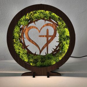 copy of Ściemnialna dekoracja stołu LED - Halifax Oak 2