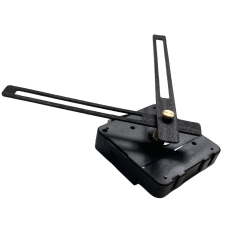 Czarne wskazówki zegara, idealne do wymiany starych wskazówek zegara.