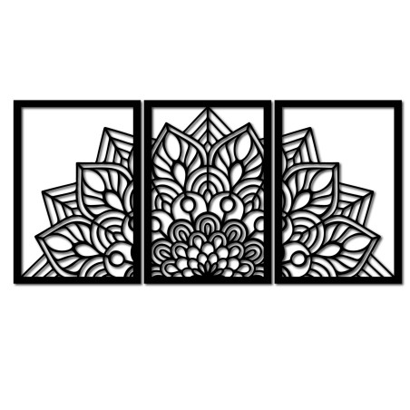 Designerski zegar z mandalą i drzewem życia. Nadaj swojemu wnętrzu niepowtarzalny charakter.