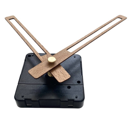 copy of Czarne drewniane wskazówki zegara wykonane z forniru bukowego