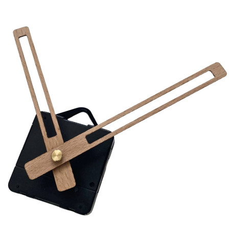 copy of Czarne drewniane wskazówki zegara wykonane z forniru bukowego