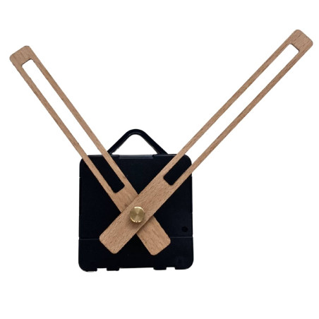 copy of Czarne drewniane wskazówki zegara wykonane z forniru bukowego