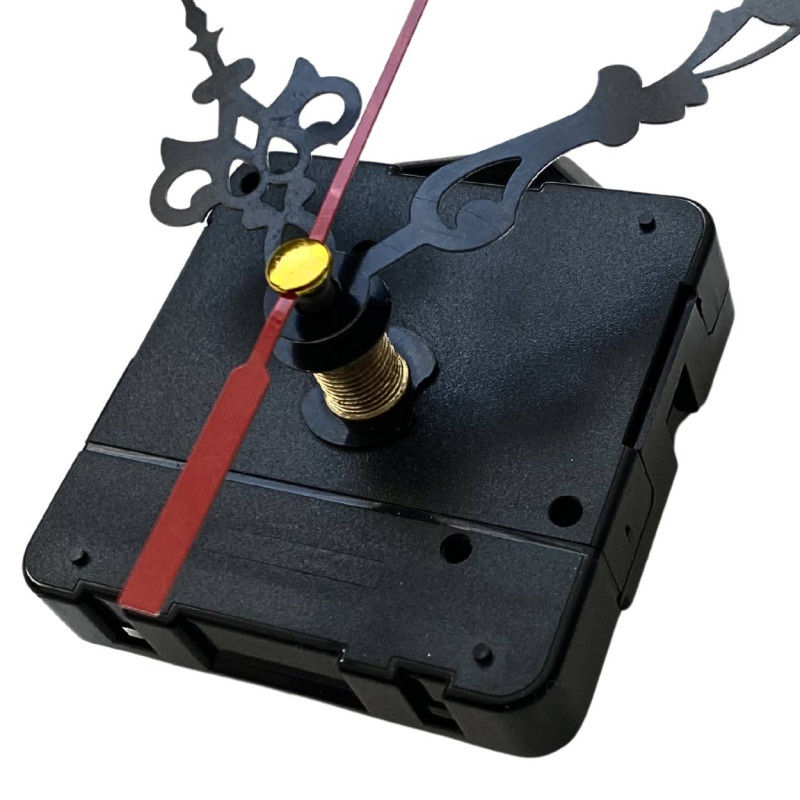 Czarne, ekstrawaganckie aluminiowe wskazówki...