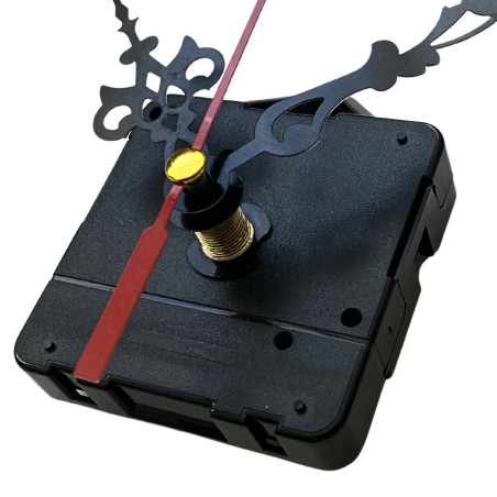 Czarne, ekstrawaganckie aluminiowe wskazówki zegara 6,5 / 9 cm