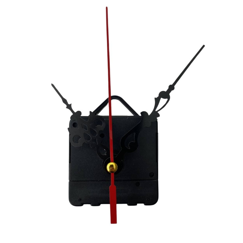 Ekstrawaganckie, czarne, aluminiowe wskazówki zegara dla odważnych i oryginalnych projektów.