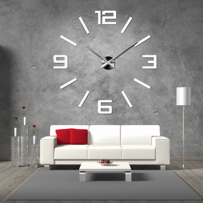 Nowoczesny zegar ścienny - TRANSFER