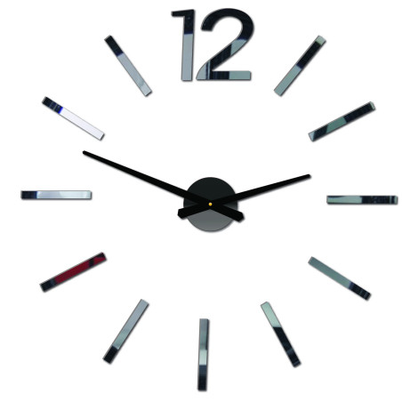 Nowoczesny zegar ścienny - DIY 3D EXPQZ