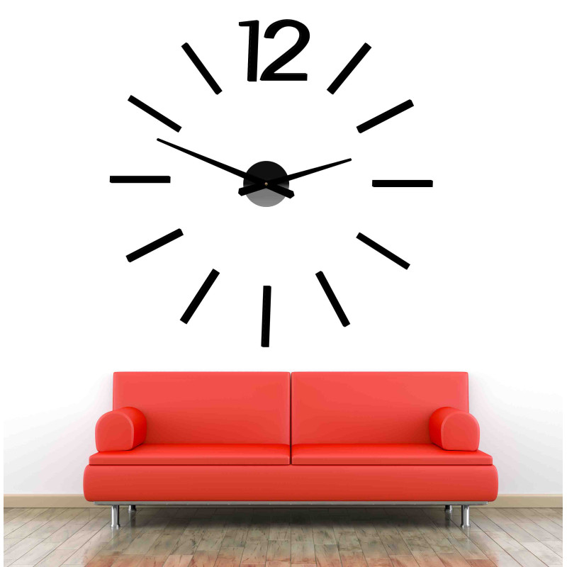 Nowoczesny zegar ścienny - DIY 3D EXPQZ