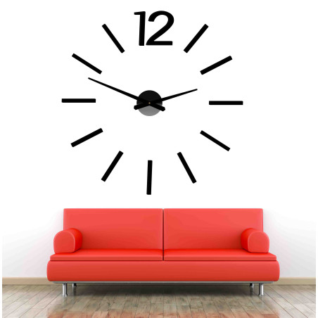 Nowoczesny zegar ścienny - DIY 3D EXPQZ