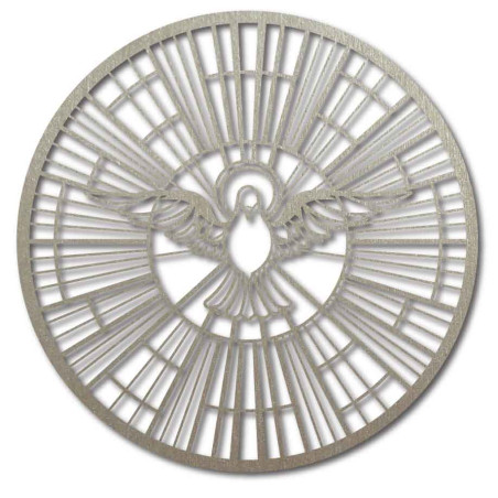 Posłaniec Pokoju: Artystyczna dekoracja z motywem Ducha Świętego