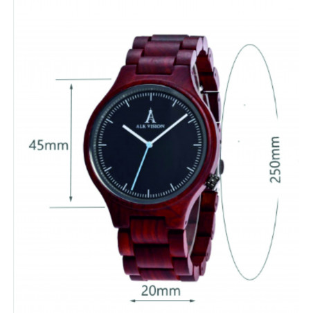 REDEAR zegarek wykonany z drewna. Panie i panowie.