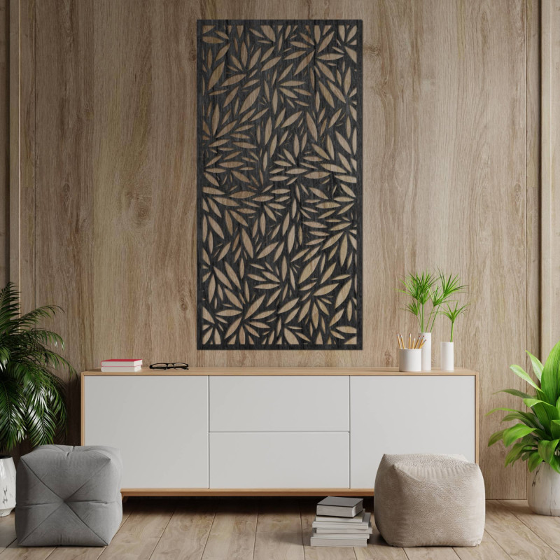 Malowanie liści na drewnie dla harmonii i spokoju w Twoim domu