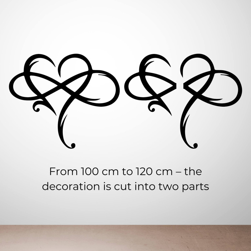 Drewniany obraz ścienny z motywem serca