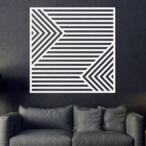 Drewniana dekoracja ścienna - PRISMA 2