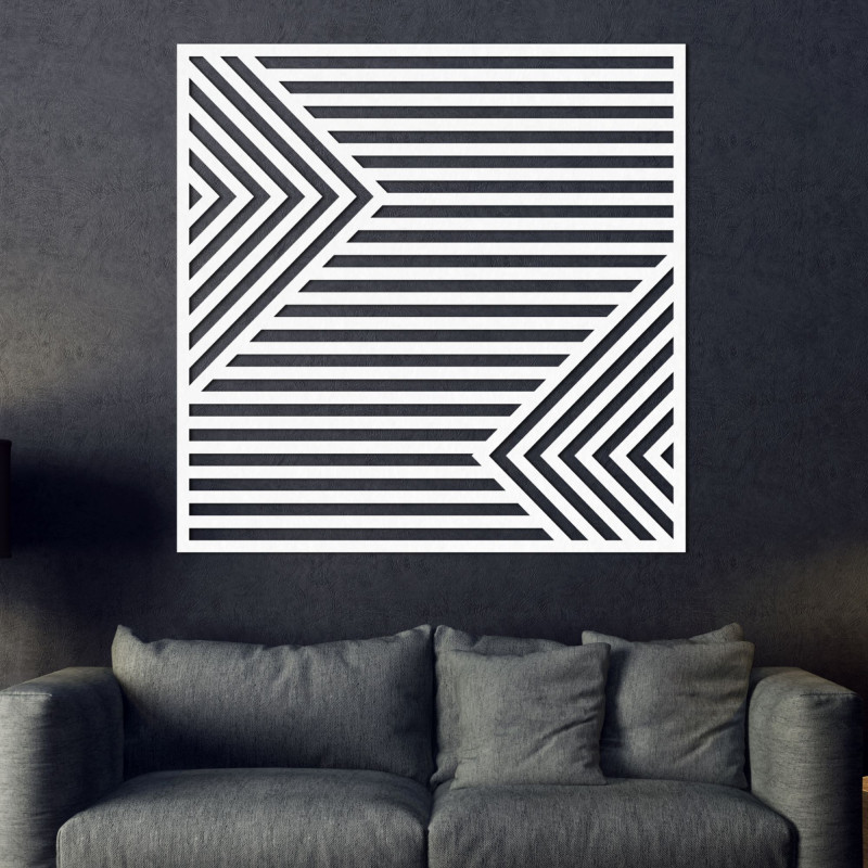 Drewniana dekoracja ścienna