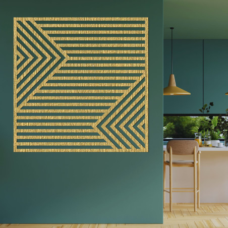 Kwadratowe obrazy ścienne są uniwersalnym i stylowym dodatkiem, który może nadać każdemu wnętrzu wyjątkowy charakter.