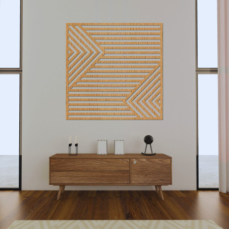 Obraz LINEA jest symbolem czystości i harmonii wyrażonym za pomocą linii geometrycznych.