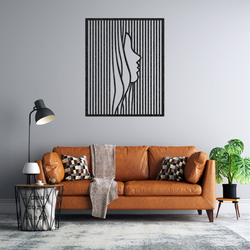 Drewniane obrazy z iluzjami optycznymi i minimalistycznym designem wnoszą do wnętrza wyjątkowe wrażenia wizualne