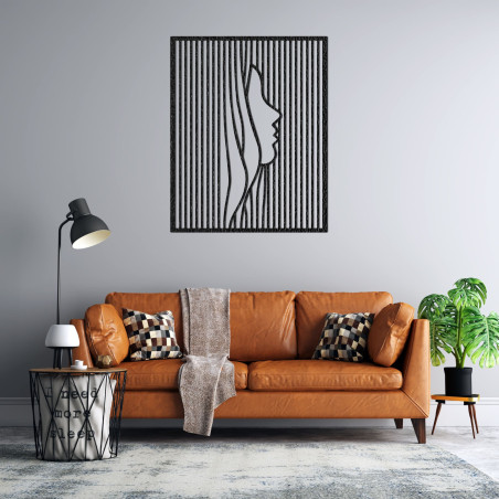 Drewniane obrazy z iluzjami optycznymi i minimalistycznym designem wnoszą do wnętrza wyjątkowe wrażenia wizualne