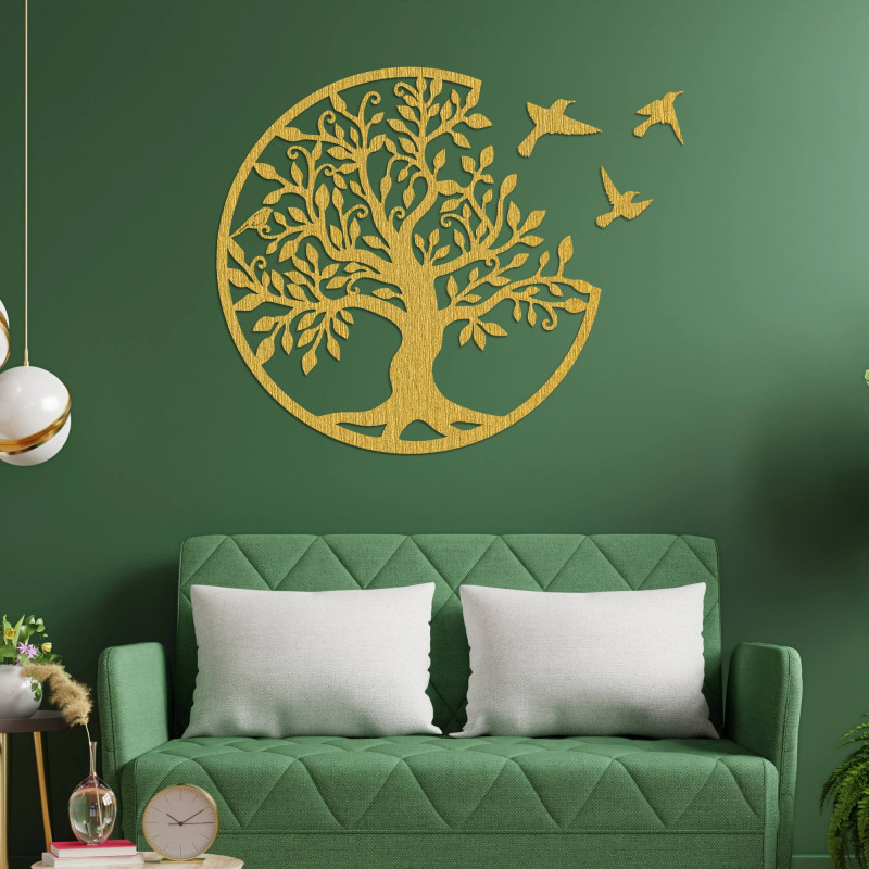 Drzewo życia z latającymi ptakami | LORA