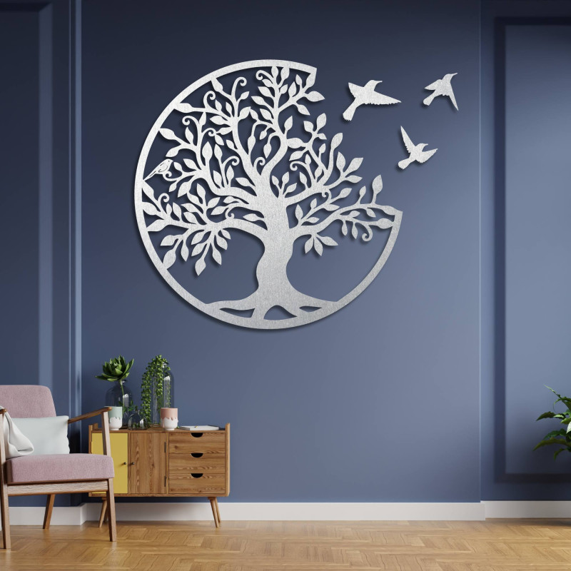 Drzewo życia z latającymi ptakami | LORA