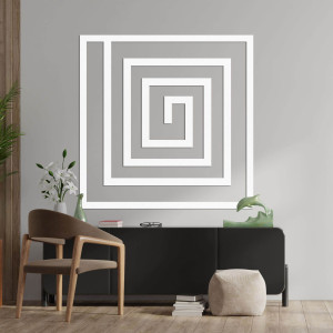 Spiralna forma nadaje przestrzeni wrażenie ciągłości i płynności, jednocześnie zachowując jej przejrzystość i porządek. 2