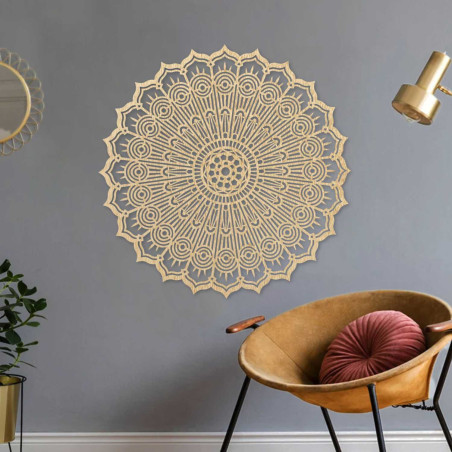 Uzdrawiająca mandala na ścianę – Elegancka dekoracja Twojego wnętrza | LEER