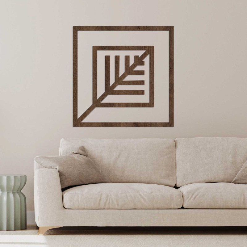 Geometryczny obraz liścia - LEARD