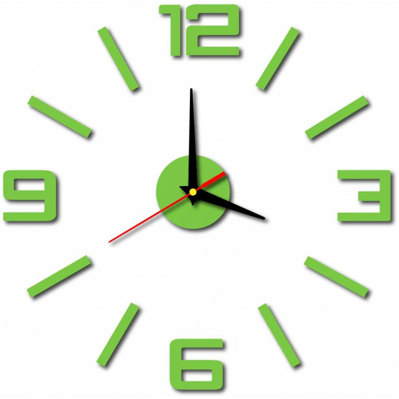 Designerski zegar ścienny do salonu, kuchni, pokoju dziecięcego. Zegar ścienny na prezent.