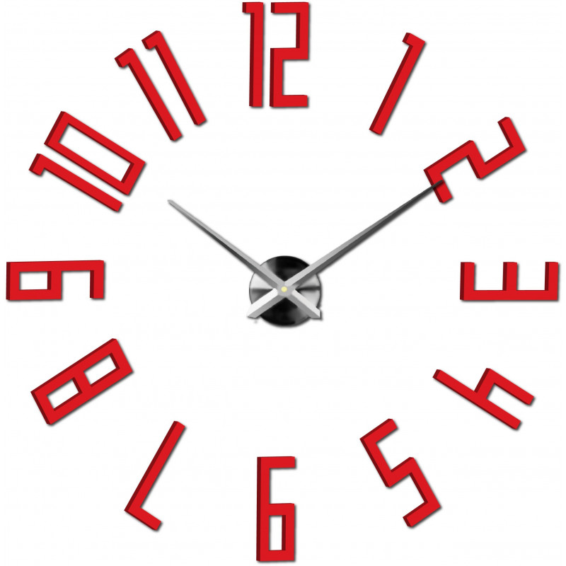 Zegar ścienny, luksusowy zegar ścienny, plastikowy zegar