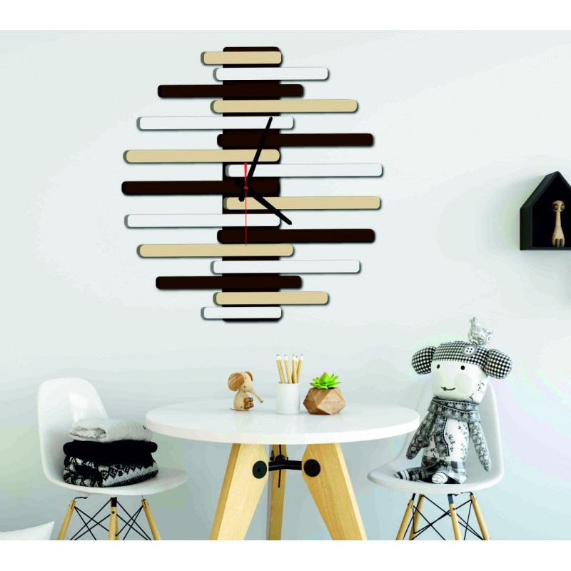 Designerski zegar ścienny do salonu, kuchni, pokoju dziecięcego. Zegar ścienny na prezent.