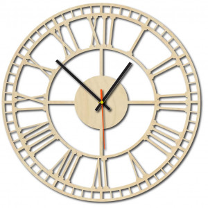 Rzymski drewniany zegar - BANA