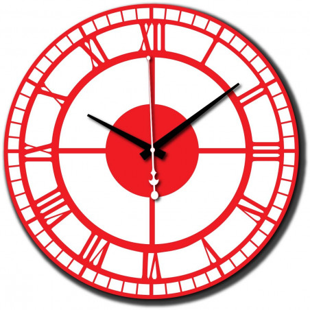 Projekt zegar ścienny do salonu, kuchni, przedszkola. Zegar na ścianie jako dar.