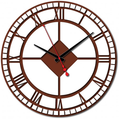 Nowoczesny zegar ścienny z tworzywa sztucznego. Produkcja własna, X-momo