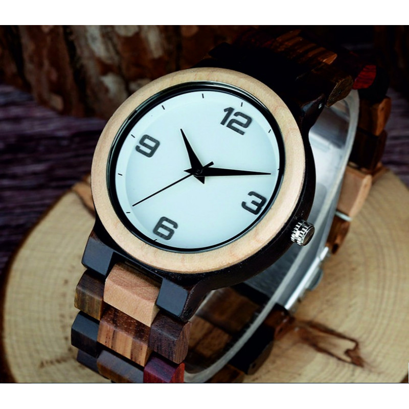REDEAR zegarek wykonany z drewna. Panie i panowie.