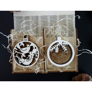 Dekoracje drewniane i plastikowe, ozdoby świąteczne, drewniane akcesoria vintage 2