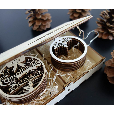 Dekoracje drewniane i plastikowe, ozdoby świąteczne, drewniane akcesoria vintage