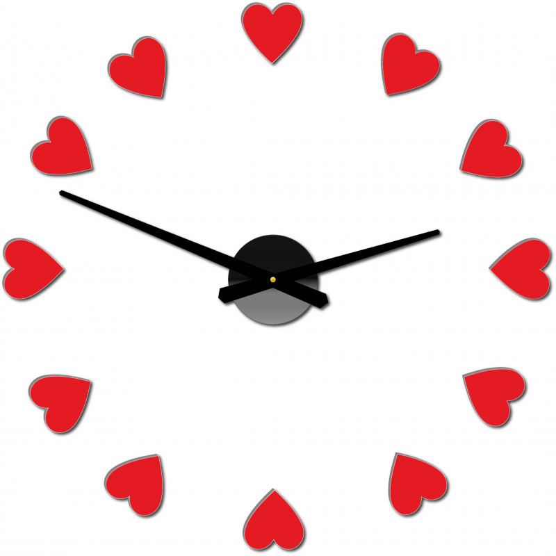 Zegar ścienny, luksusowy zegar ścienny, plastikowy zegar