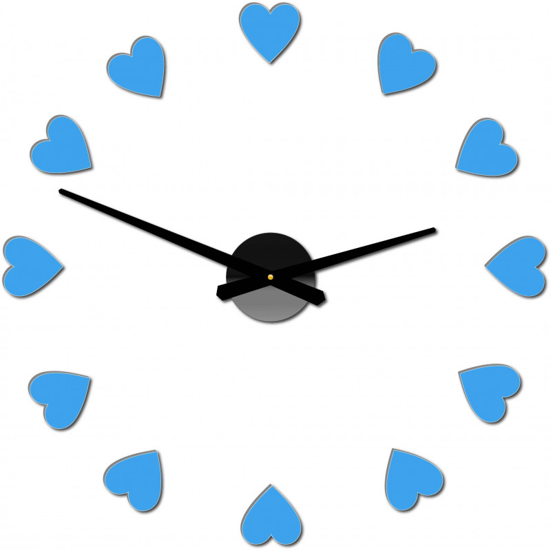 Zegar ścienny, luksusowy zegar ścienny, plastikowy zegar