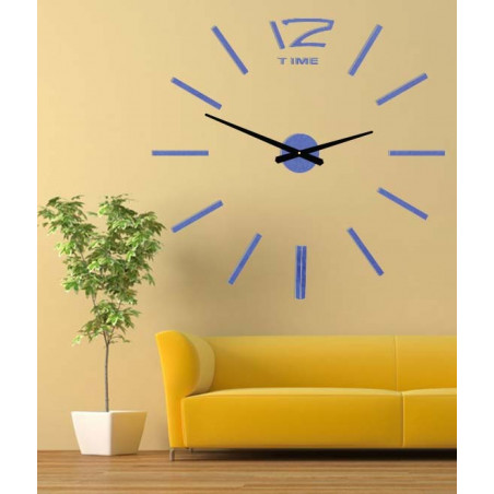 Nowoczesny zegar ścienny, zegar ścienny drewniany, sklejka