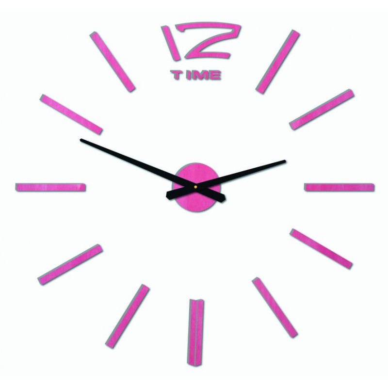 Nowoczesny zegar ścienny, zegar ścienny drewniany, sklejka