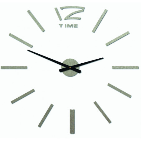 Nowoczesny zegar ścienny, zegar ścienny drewniany, sklejka