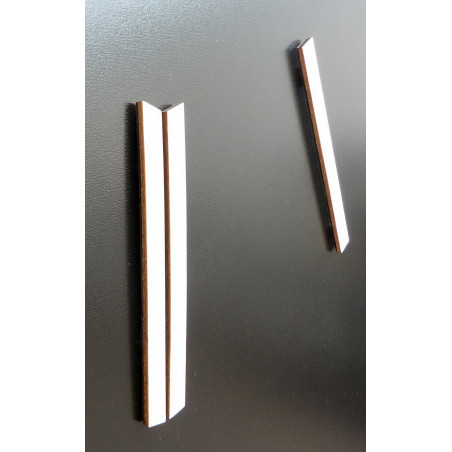 Nowoczesny zegar ścienny, zegar ścienny drewniany, sklejka