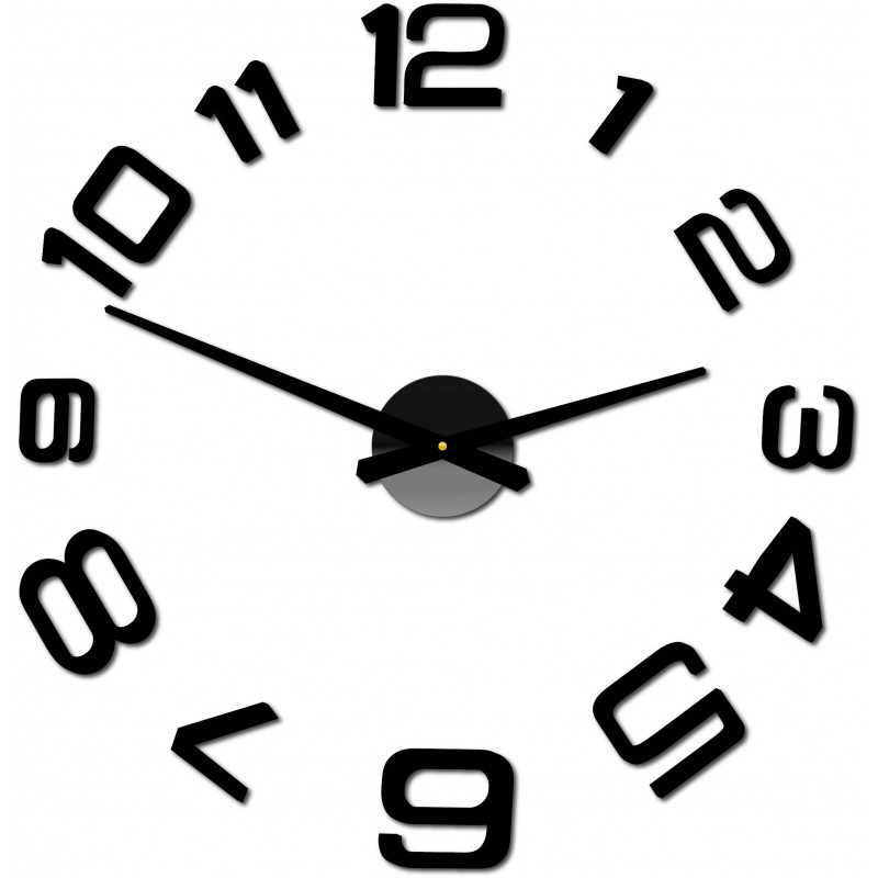 Zegar ścienny z tworzywa sztucznego - PELLO