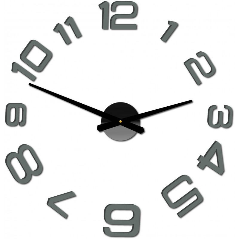 Zegar ścienny z tworzywa sztucznego - PELLO