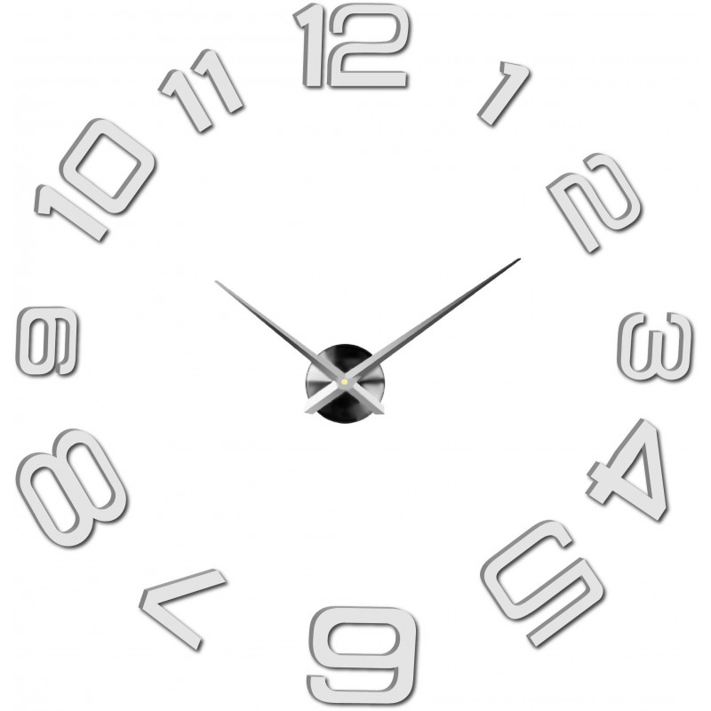 Zegar ścienny z tworzywa sztucznego - PELLO