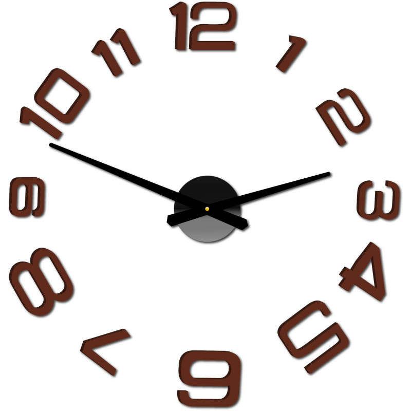 Zegar ścienny z tworzywa sztucznego - PELLO