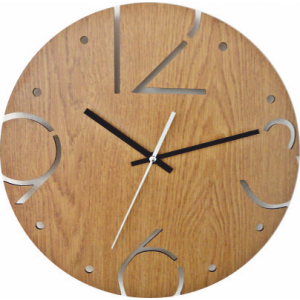 Wall clock made of HDF - BARDOT